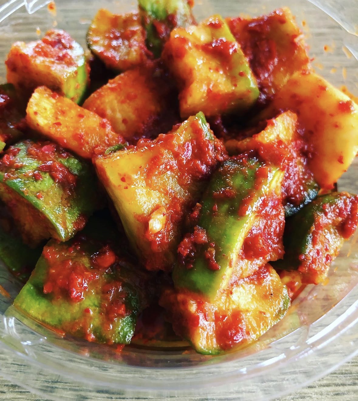 【期間限定】信州産のみどり大根のキムチ 700g | 信州韓国屋 キムフーズ